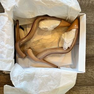 SCHUTZ Cendi Pump clear high heals size 8.5